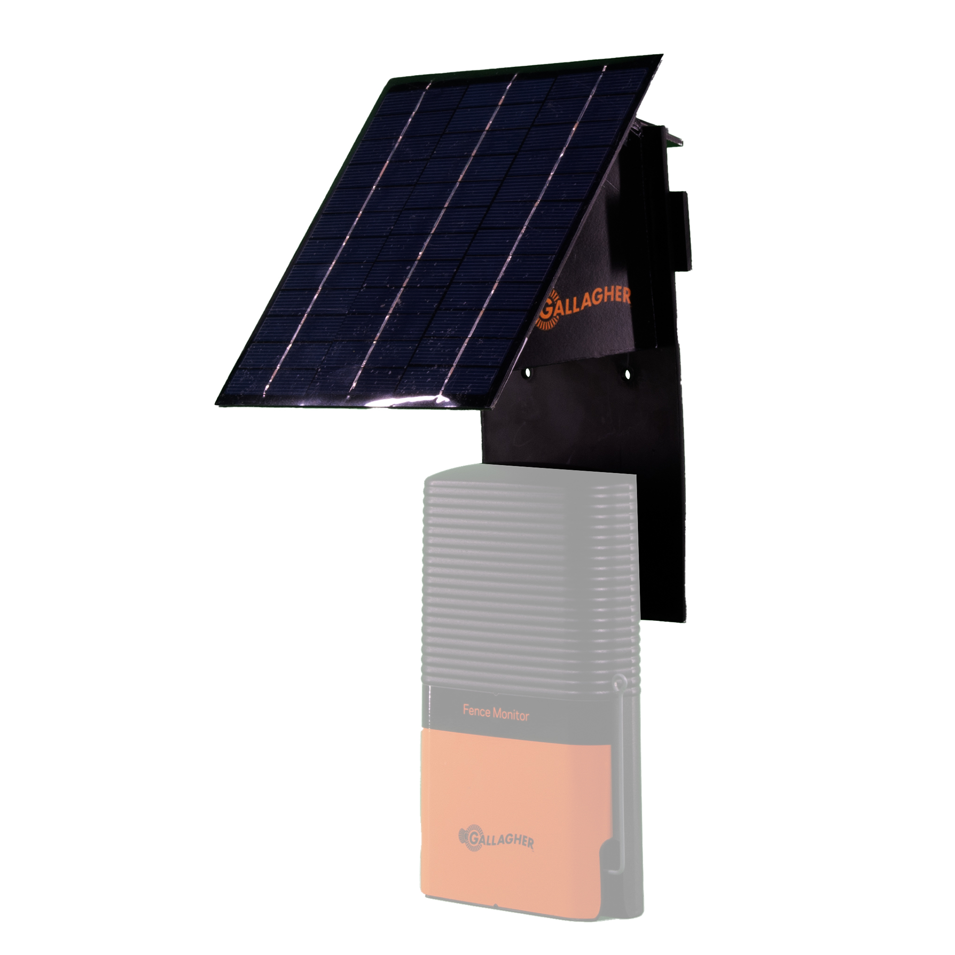 Solar assist fence monitor
