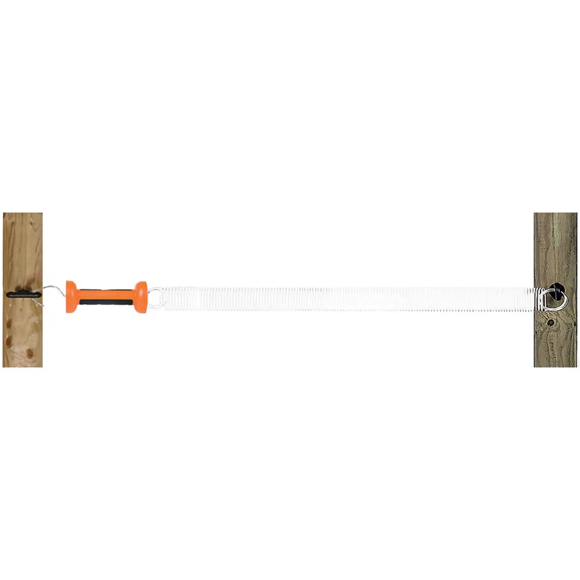 Self-closing gate spring (white)