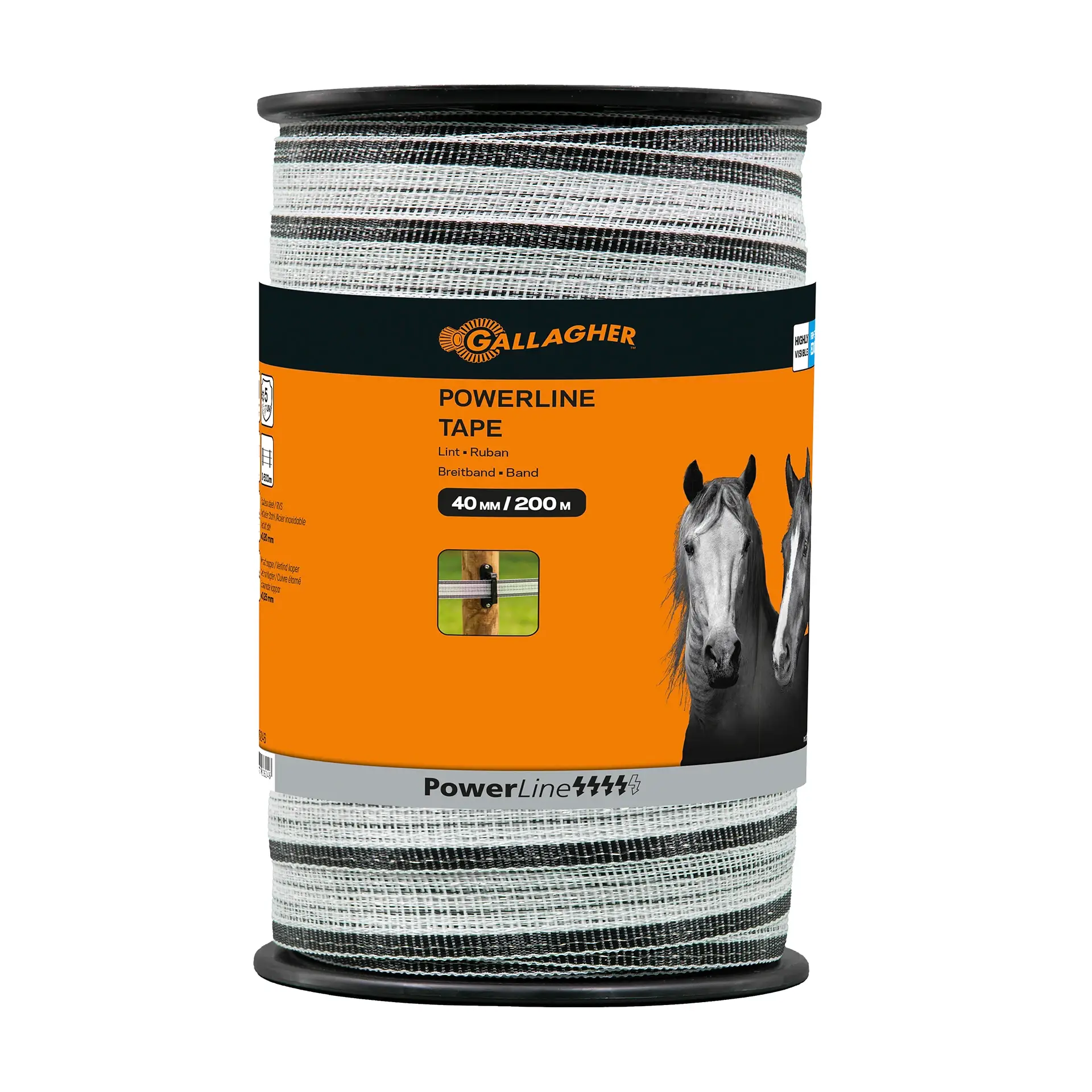 PowerLine lint 40 mm (wit, 200 meter)