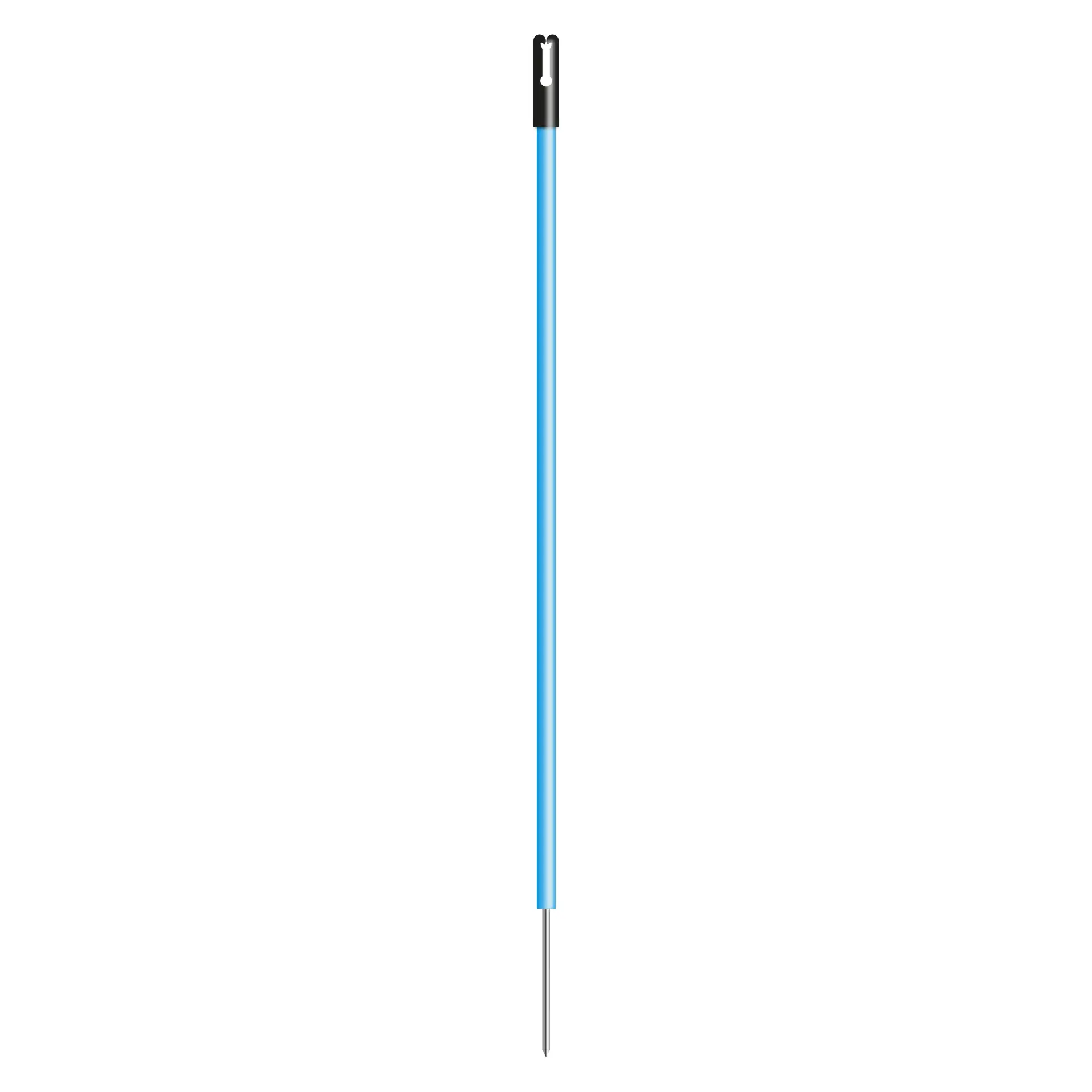 Plastic post (blue, 0,85m + 0,20m spike (pack of 10)