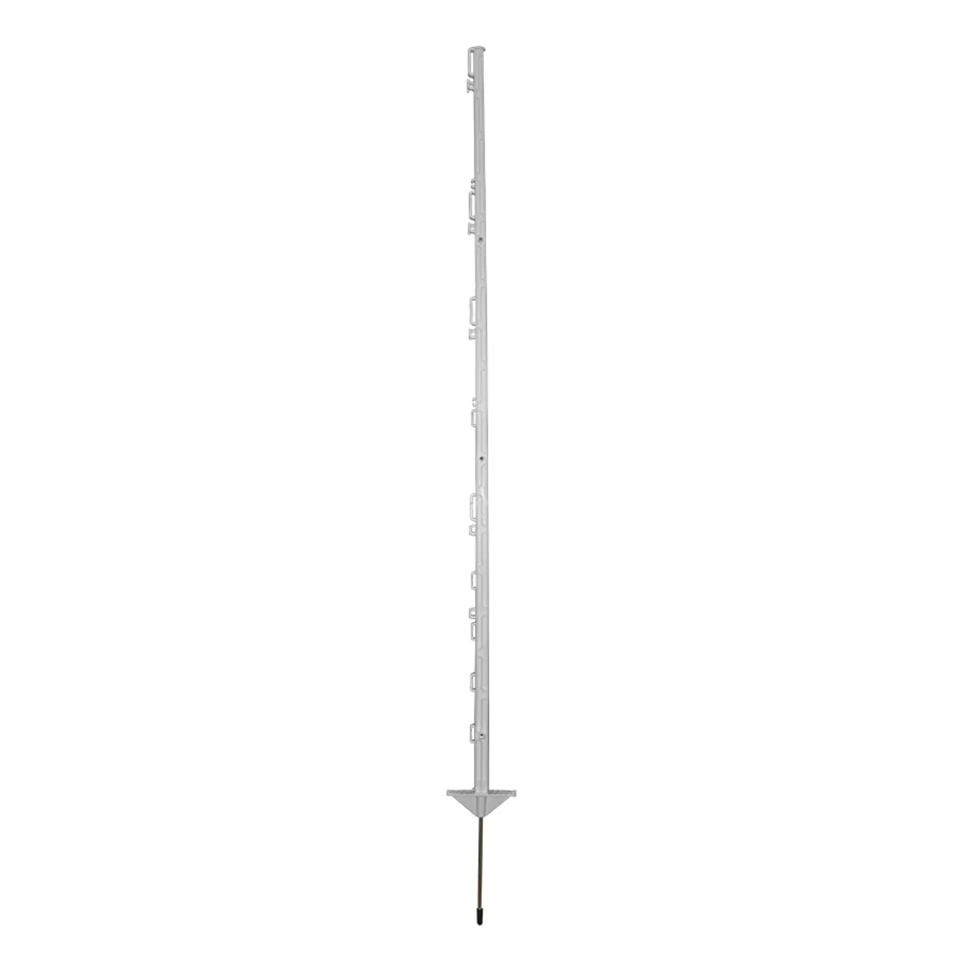 Plastic Wolf post 1,55m, white (10 pcs)