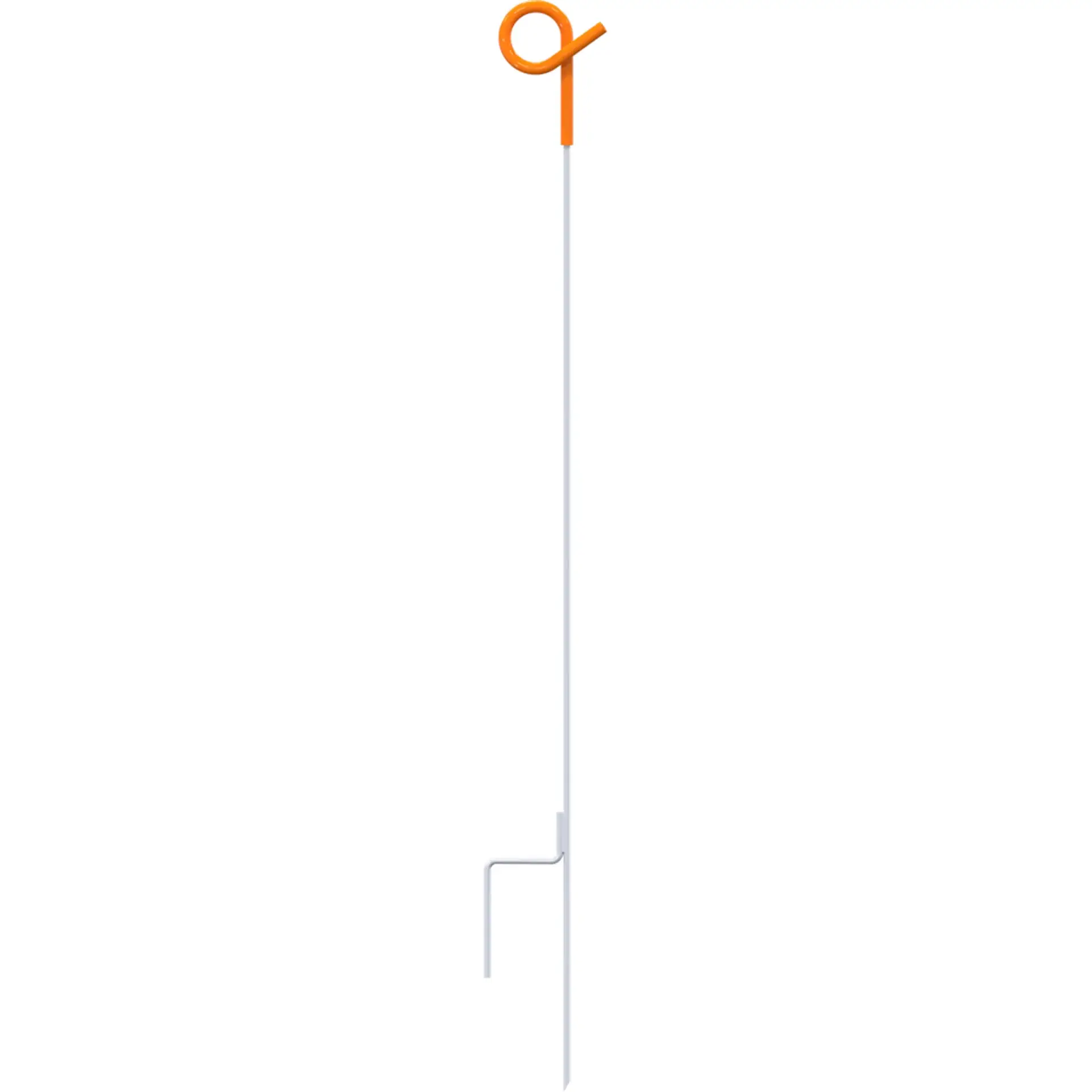 Picchetto Pigtail arancione 1,00m (10)