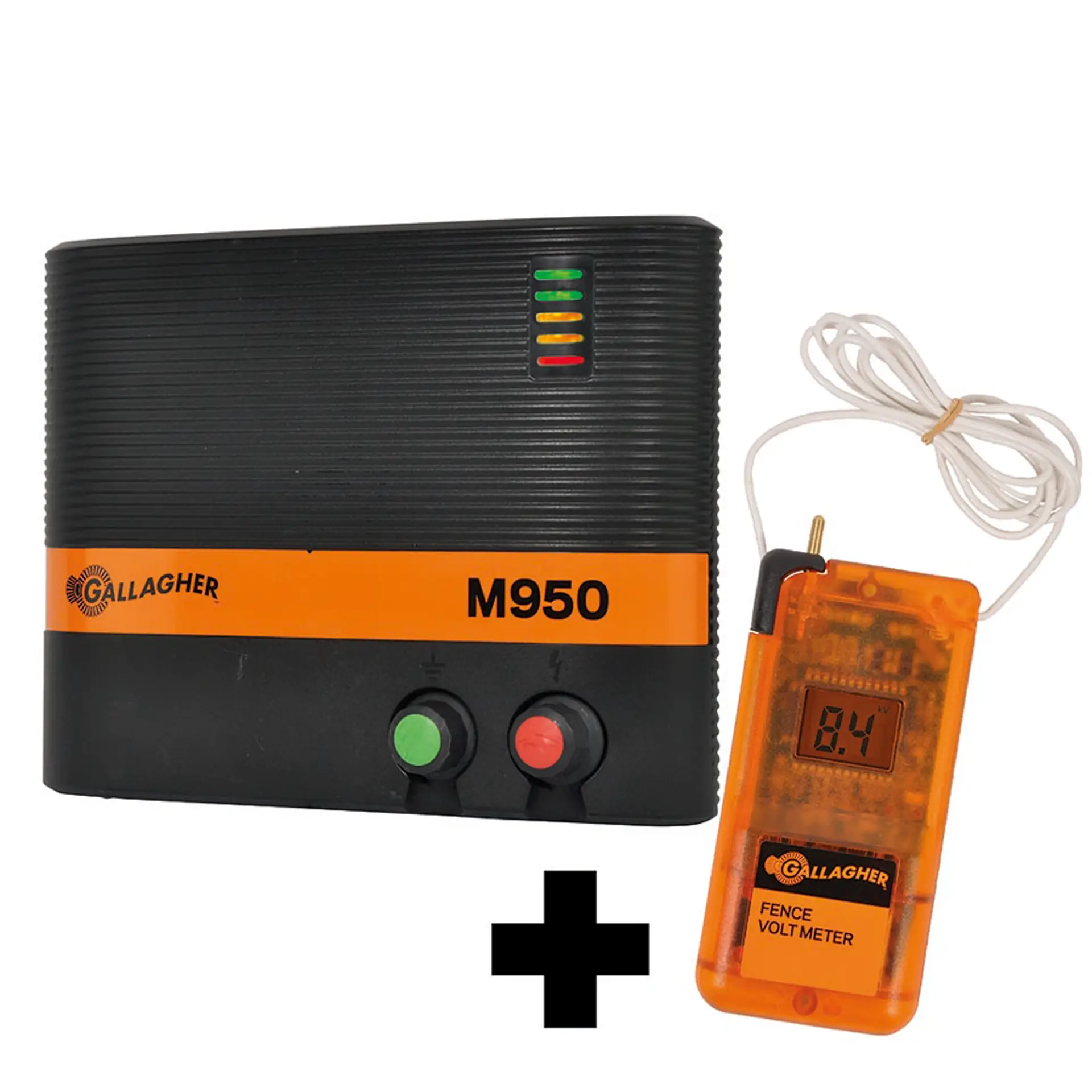 Gallagher M950 Schrikdraadapparaat Lichtnet (230 V) + Gratis Voltmeter