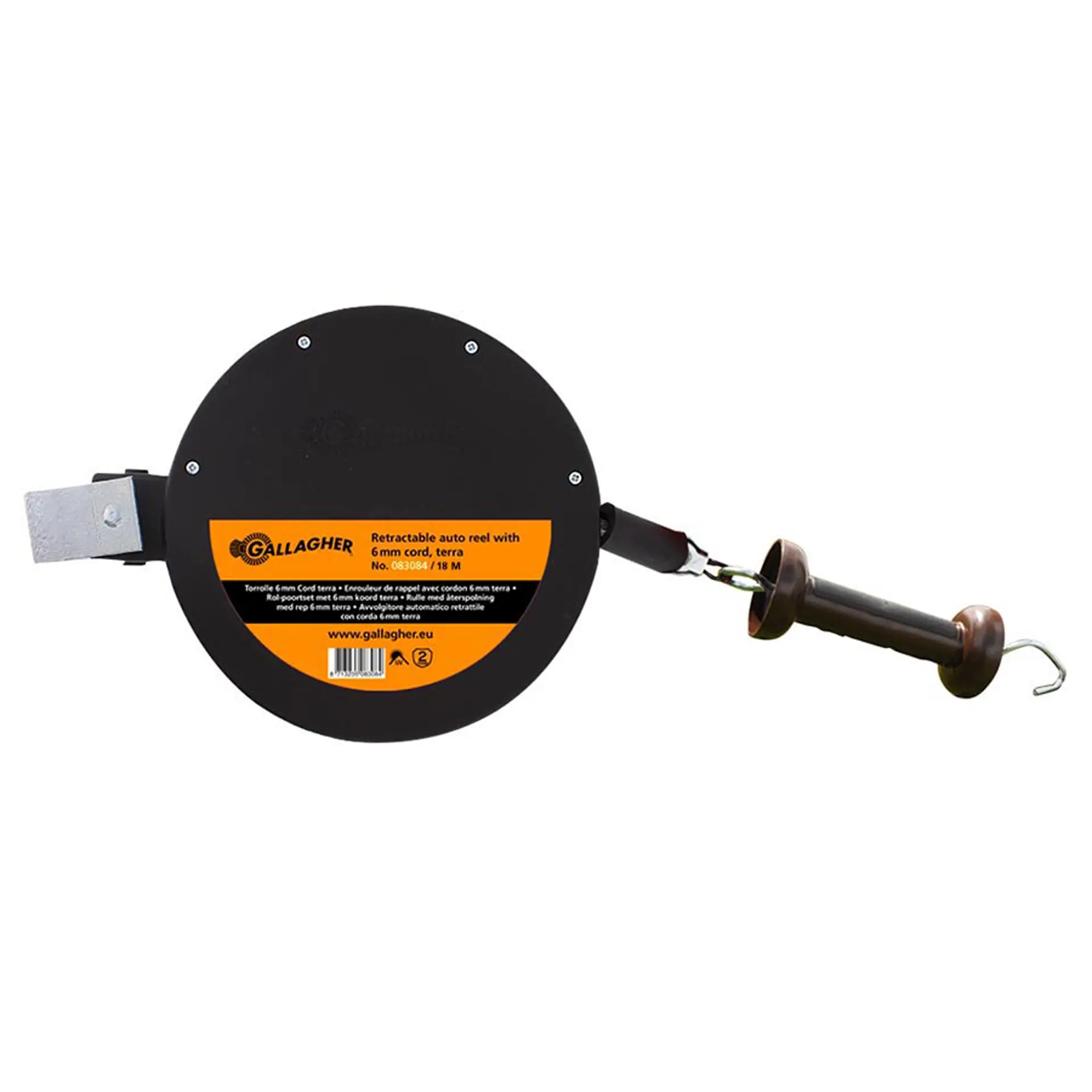 Retractable auto reel cord terra 18m