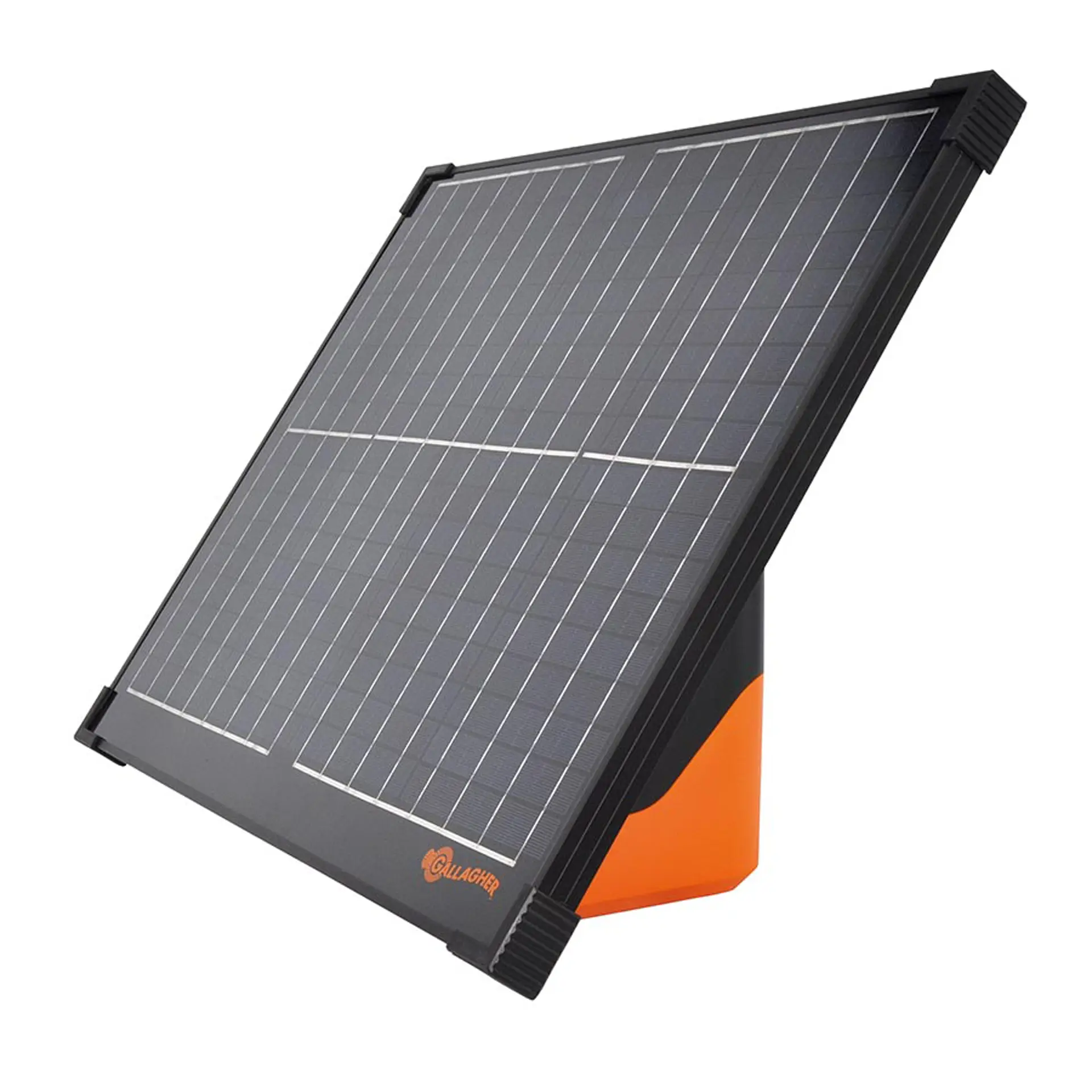 Gallagher S400 solar fence energiser incl. 2 batteries (2x 12 V - 7,2 Ah)