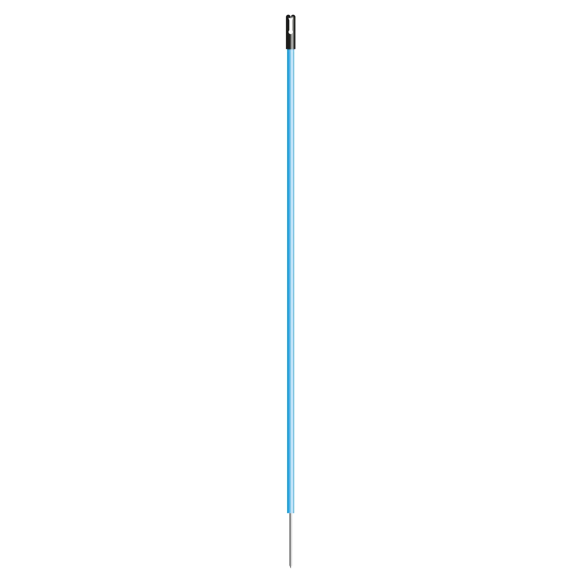 Plastic post (blue, 1,35m + 0,20m spike (pack of 10)