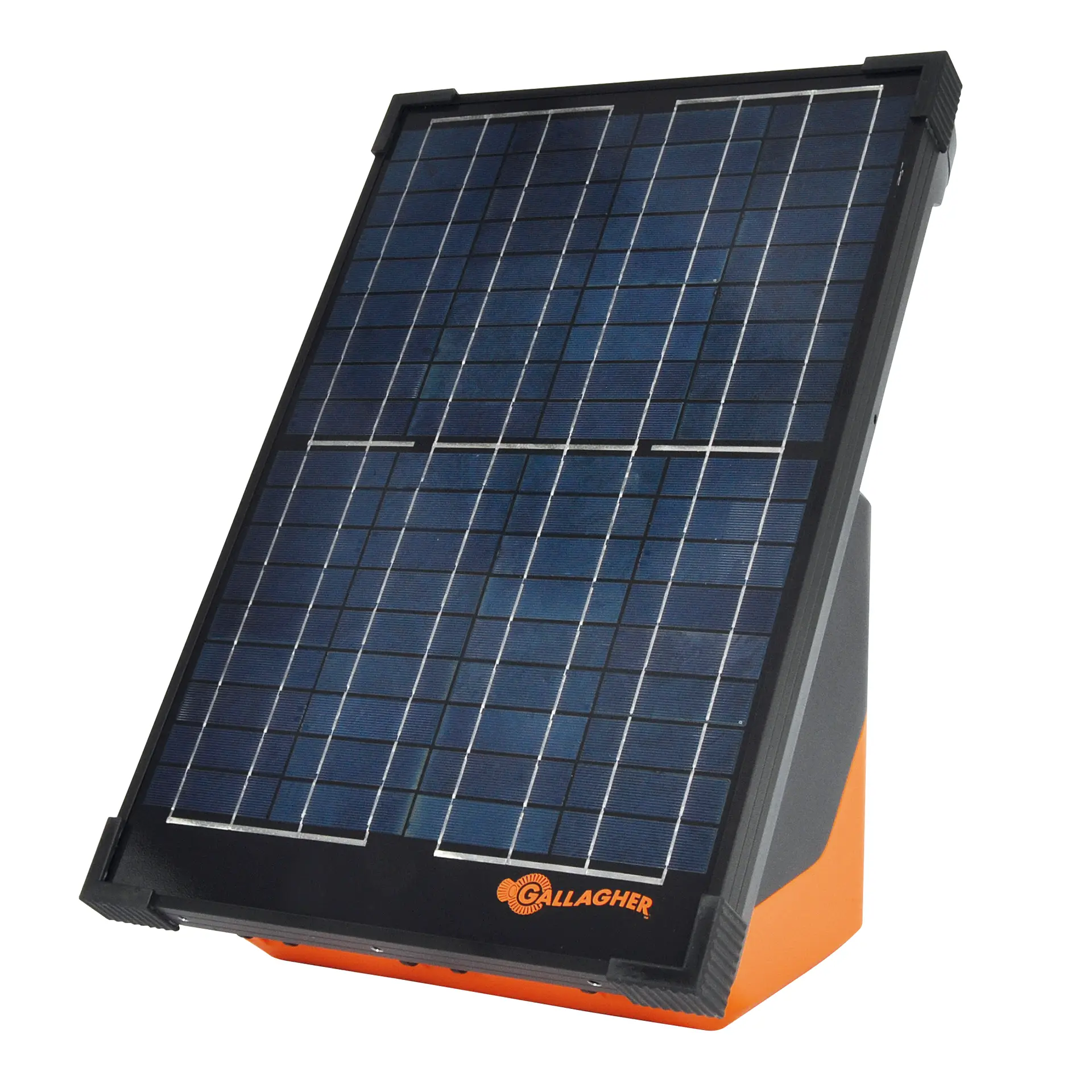 Gallagher électrificateur solaire S200 avec batterie (2 x 12 V - 7,2 Ah)