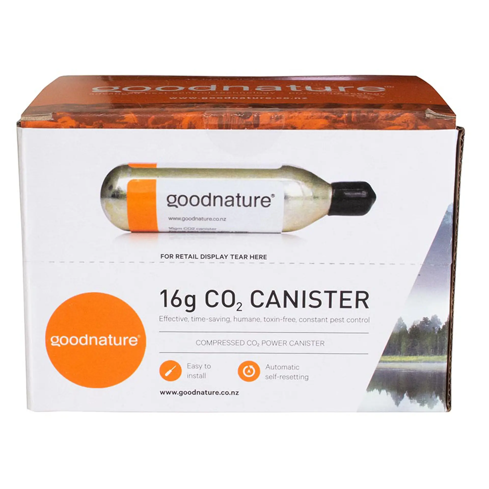 Goodnature Cartouche de CO2 pour A24 - 30 pièces